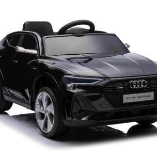 VENTA Coche Audi E-tron Sportback 12v infantil, 4 motores, PANTALLA MP4, rc, asiento cuero, ruedas goma - INDA905-L